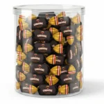 Seval Caramel Toffee PVC jar packaging