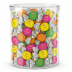 Seval Fruit Bonbon PVC jar packaging