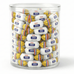 Seval Milk Bonbon PVC jar packaging