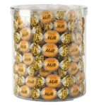 Seval Mini Milk Bonbon PVC jar packaging