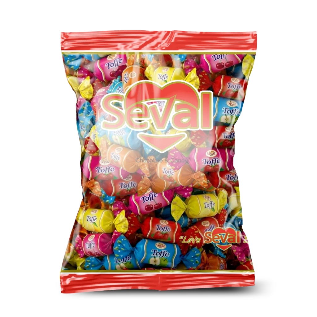 Seval Toffee bag packaging